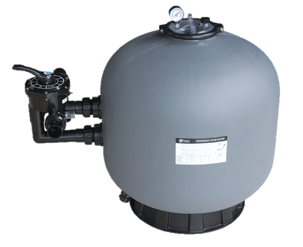 Emaux Фильтр песоч SP500 (10.8 м3/ч, песок 85кг, d=527мм, h=770мм, S=0,22м2; вент.бок, подкл.50) 17235