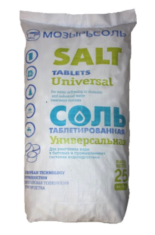 MOZYRSALT Таблетированная соль (мешок 25 кг), Беларусь 83259