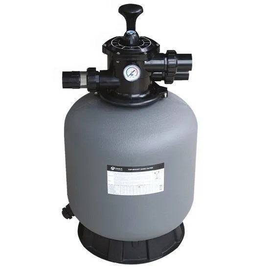 Emaux Фильтр песоч P400 (6.48 м3/ч, песок 35 кг, d=400 мм, h=757 мм, S=0,13 м2, вент.верх, подкл.50) 17944