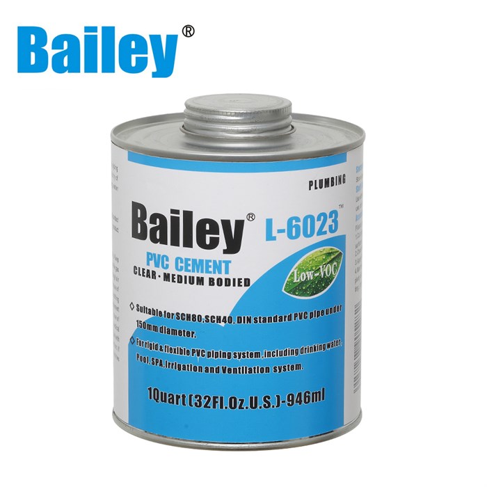 Bailey Клей для ПВХ труб (0,473 л) L-6023 27425