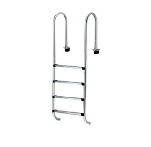 HT Лестница CLASSIC 4 ступени с антислипом AISI-304 MU415-SR 17209