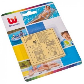 Bestway Ремкомплект бассейна 6,5х6,5 см 62068/62091 26260