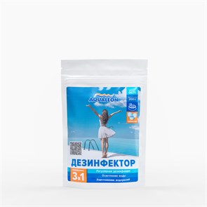 Aqualeon Дезинфектор МСХ КД (в таблетках 20 г) 0,2 кг zip-lock уп12 0071 73614