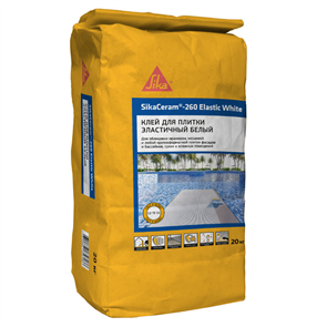 SikaCeram Elastic White (клей C2 TE S1) 20 кг 80668