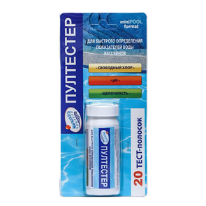 МК Пултестер рН/Cl/щелочность полоски уп10 27305