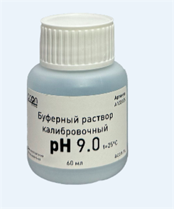 АКОН Буферный раствор рН 9 калибровочный (60мл) 83952